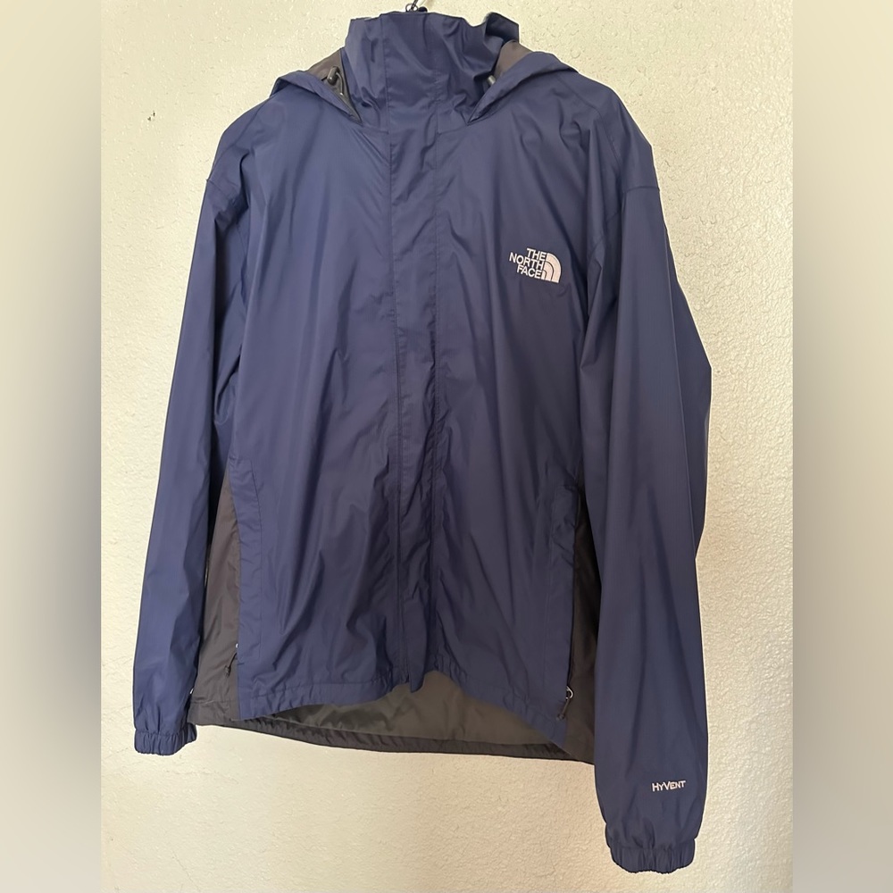 The north face rain jacket